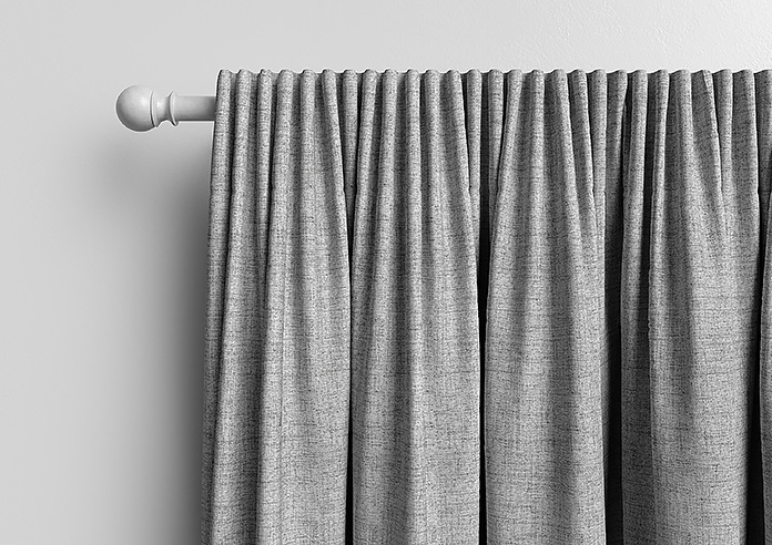Melrose (Blackout), Wool Grey - Made to Measure Curtains - Image 10